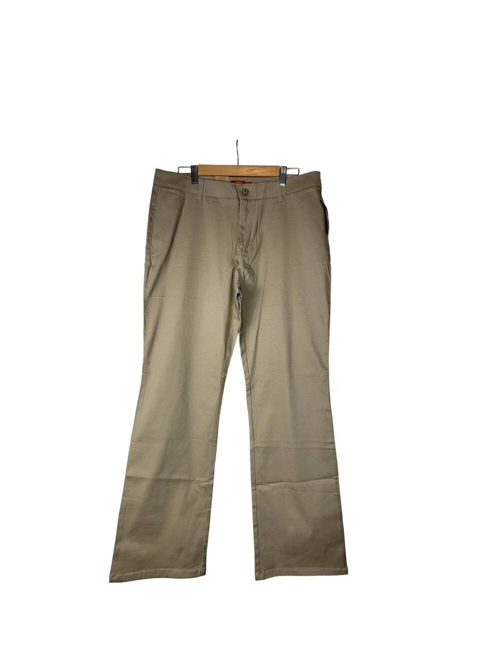 Dickies Khaki Worker 2 Pocket pants 17/34 Junior